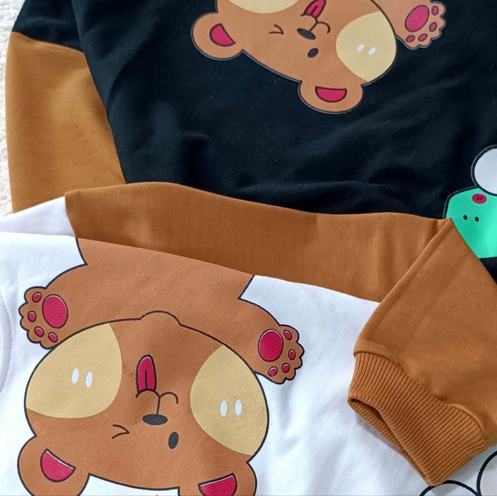 Blouses and pants for girls and boys from 3 years to 7 years