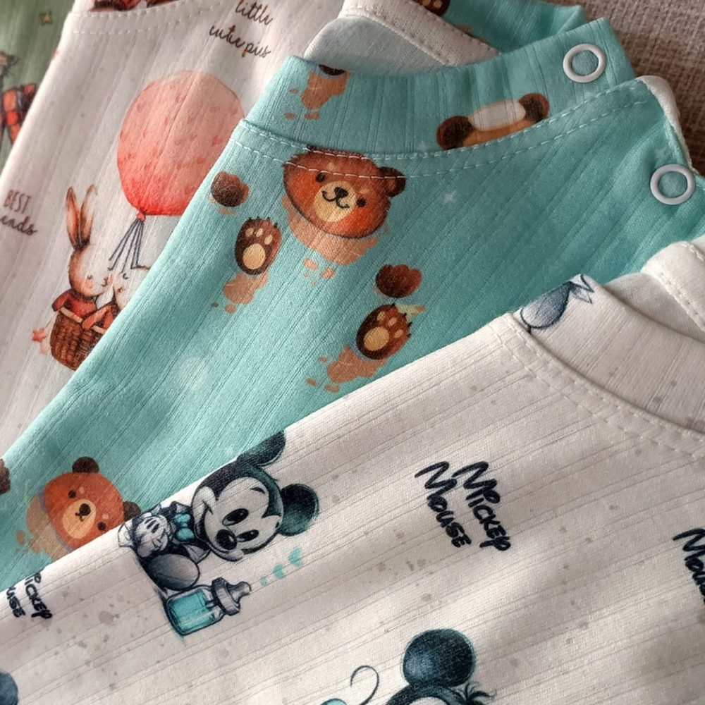 Blouses and pants for girls and boys from 6 months to 48 months