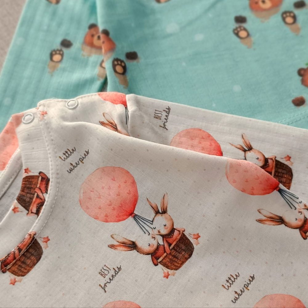 Blouses and pants for girls and boys from 6 months to 48 months