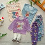 Blouses and pants for girls and boys from newborn to 4 years old.