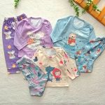 Blouses and pants for girls and boys from newborn to 4 years old.
