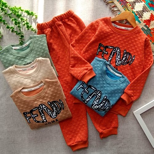 Blouses and pants for girls and boys, sizes 50 and 55