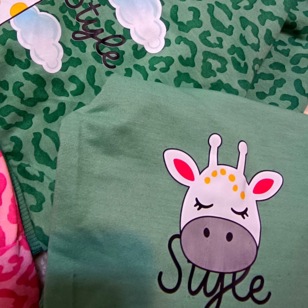 Girls' blouses and pants from 1 year to 5 years