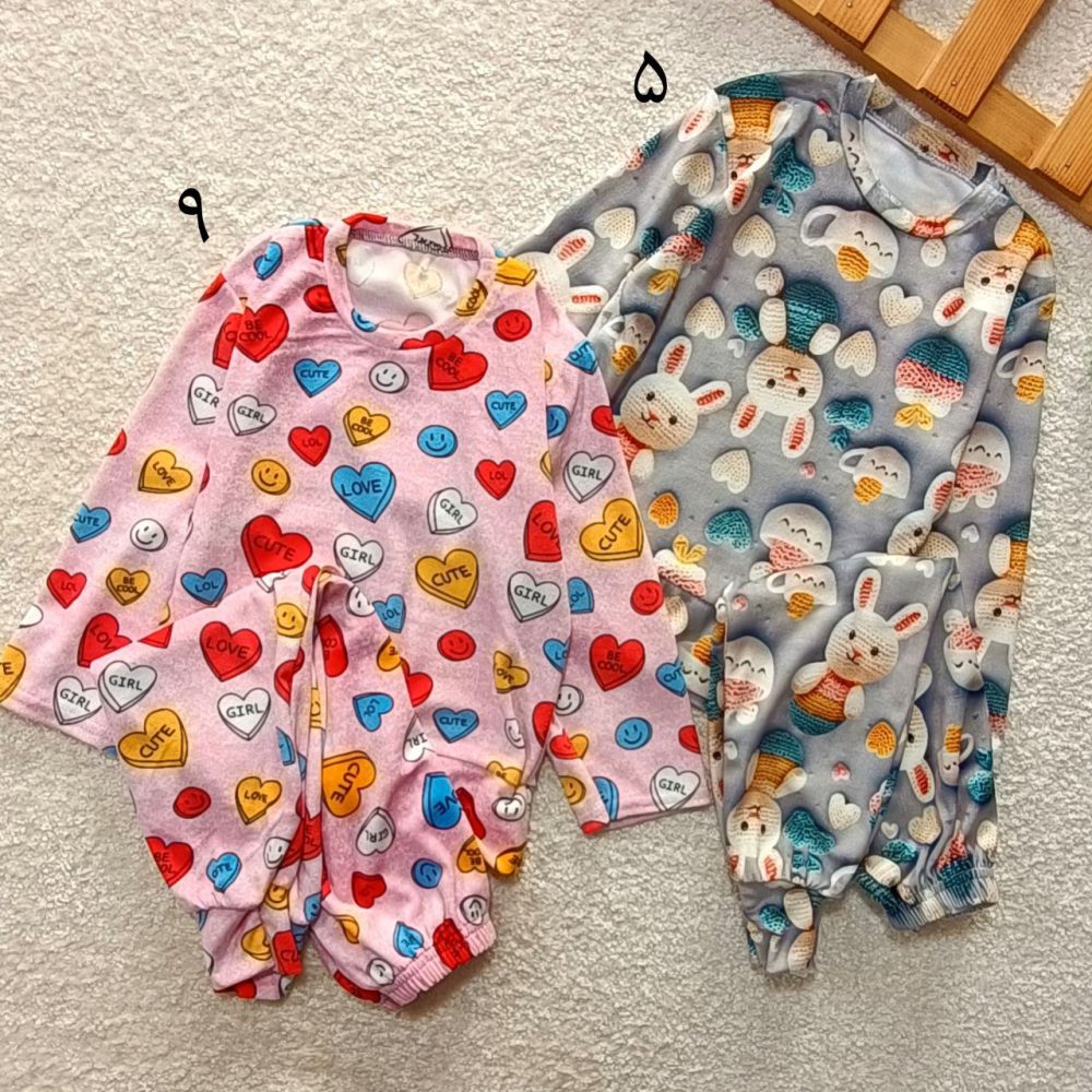 Girls' blouses and pants from 1 year to 7 years