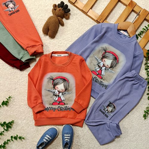 بلوز شلوار کبریتی فرشته کوچولو