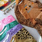 Girls' blouses and pants from 2 years to 5 years old