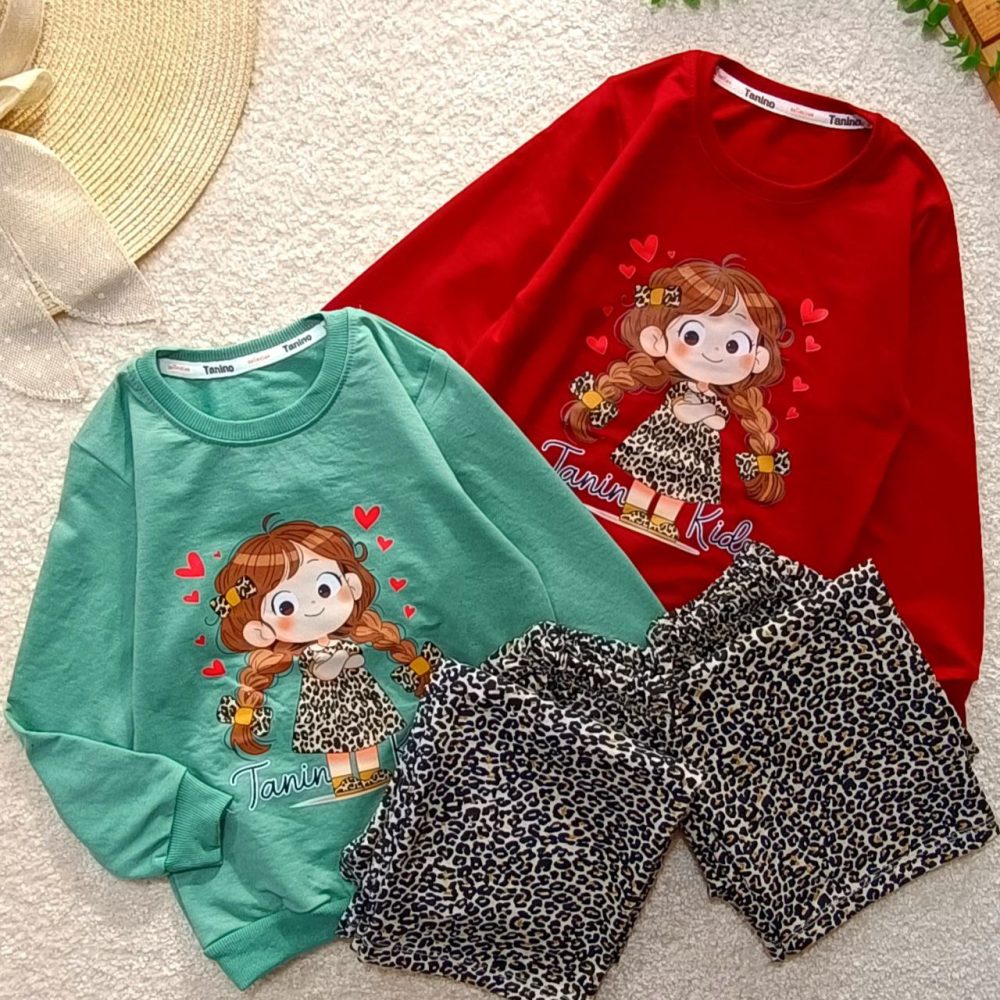 Girls' blouses and pants from 3 years to 9 years
