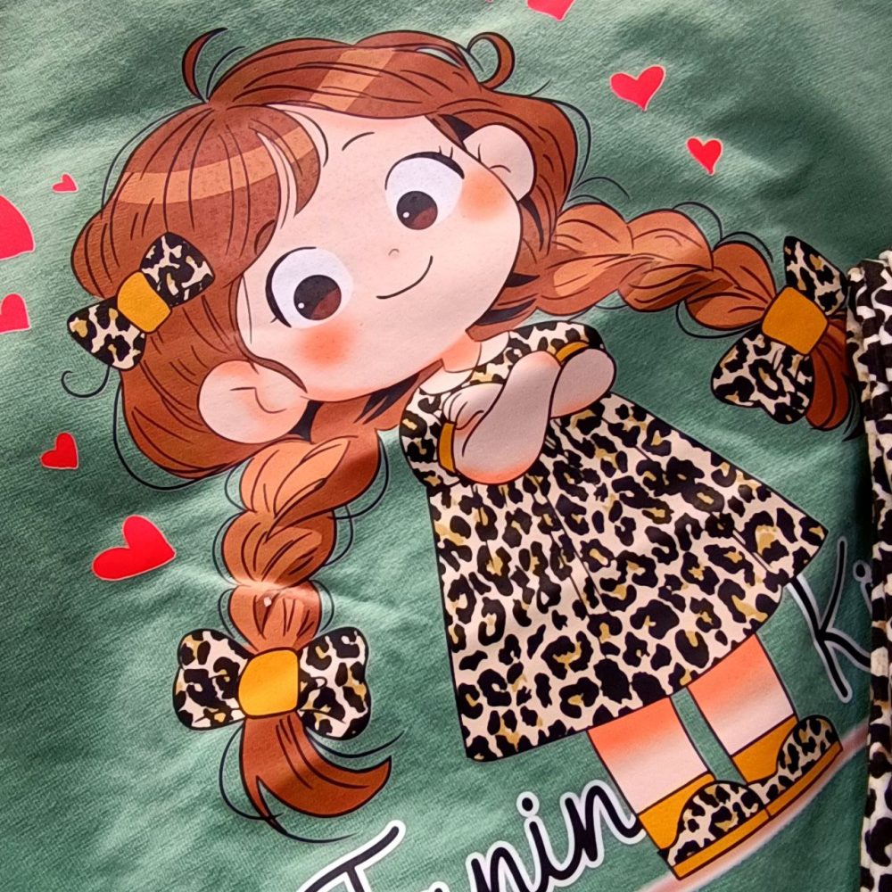 Girls' blouses and pants from 3 years to 9 years