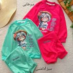 Girls' blouses and pants from size 40 to 50