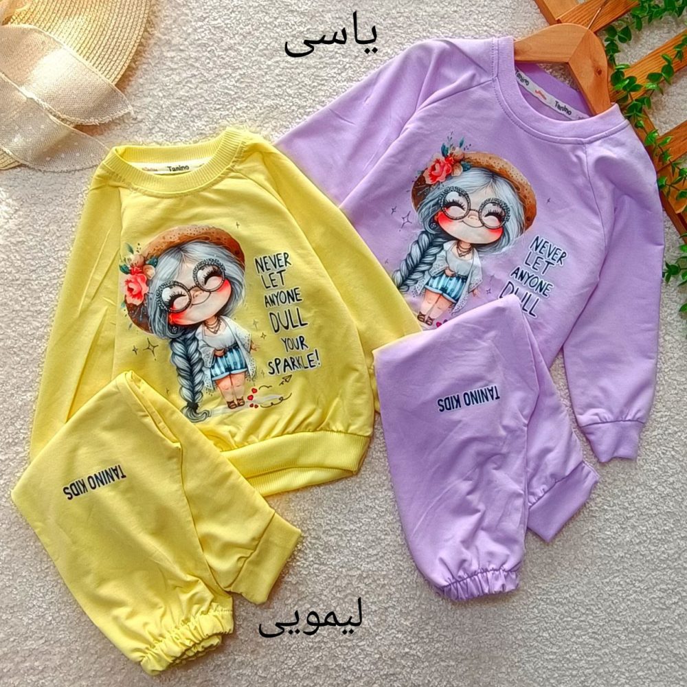 Girls' blouses and pants from size 40 to 50