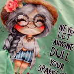 Girls' blouses and pants from size 40 to 50