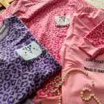 Girls' blouses and pants from size 60 to size 65