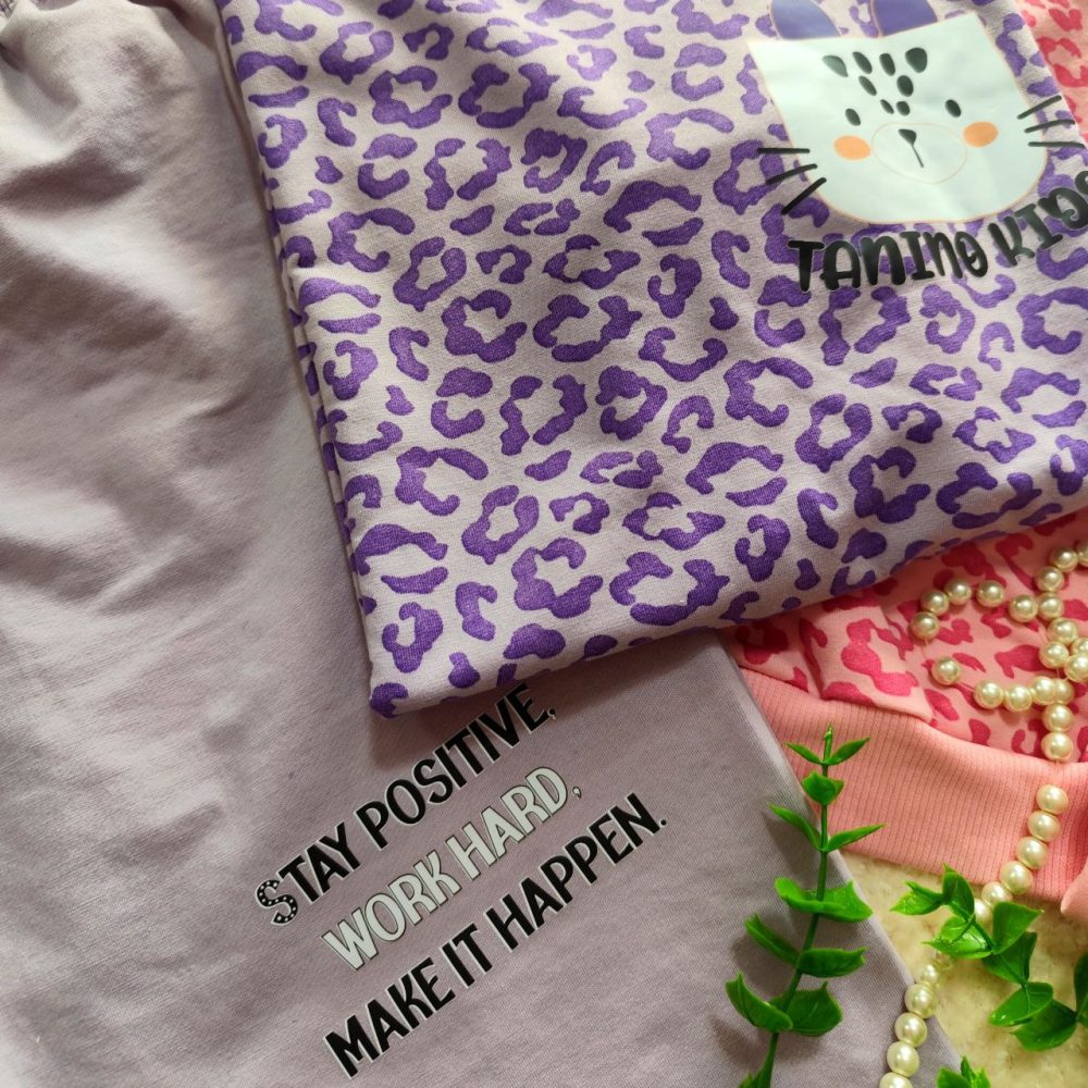 Girls' blouses and pants from size 60 to size 65