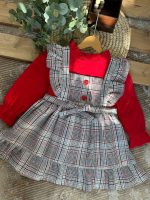 Girls' shirt suitable for ages 2 to 8 years