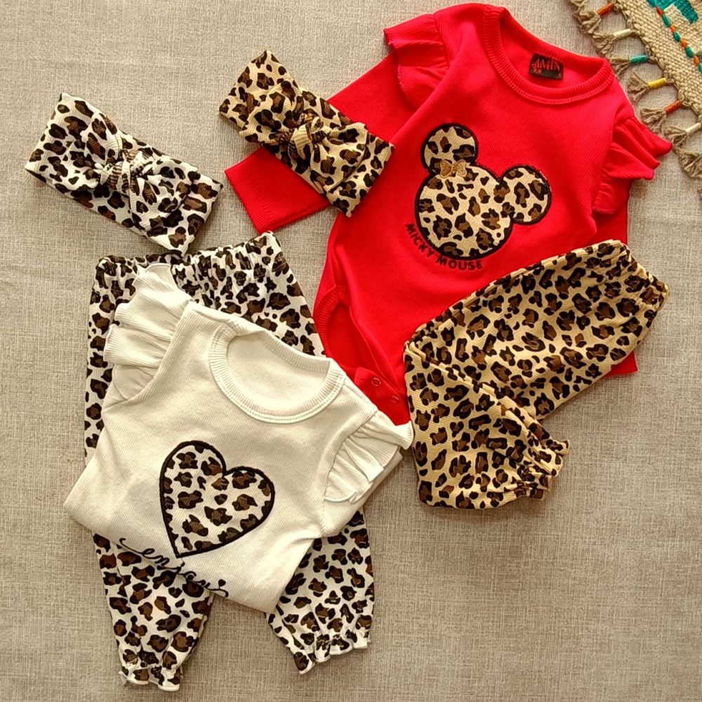 Girls' sweatshirts and pants from 3 months to 24 months