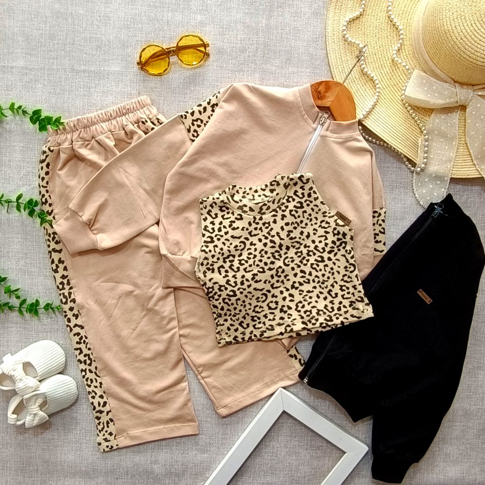 Girls' sweatshirts and pants from size 40 to 50