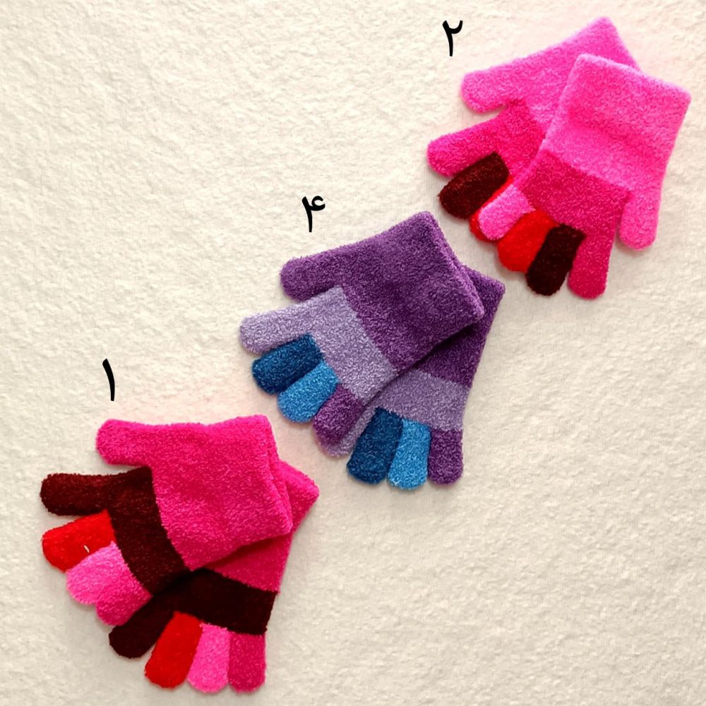 Gloves for girls and boys from 2 years to 7 years