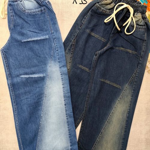 Jeans for girls and boys from size 45 to size 100
