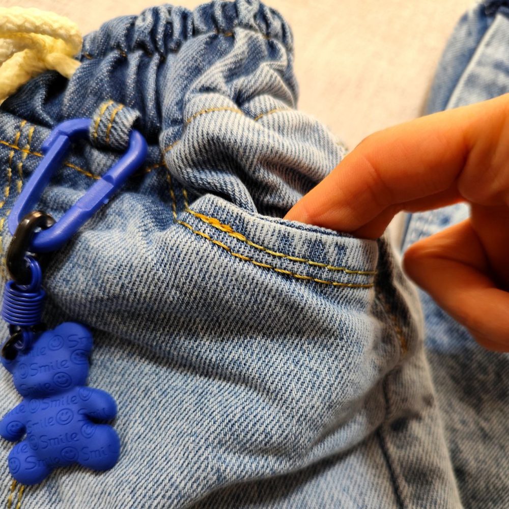 Jeans for girls and boys from size 45 to size 105