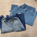 Jeans for girls and boys from size 45 to size 105