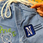 Jeans for girls and boys from size 45 to size 105