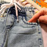 Jeans for girls and boys from size 45 to size 105