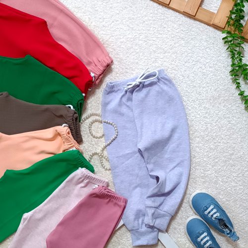 Boys' and girls' pants from sizes 50 to 70