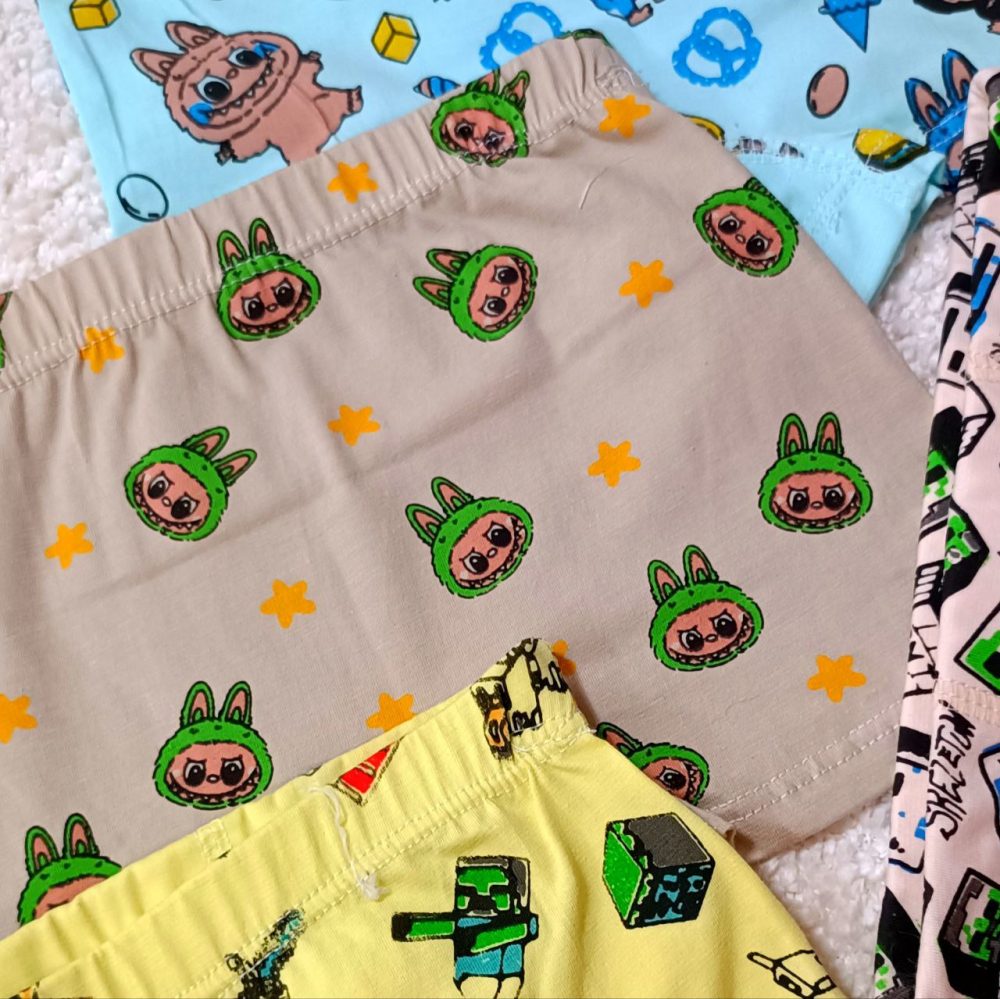 Boys' shorts from 2 years to 8 years