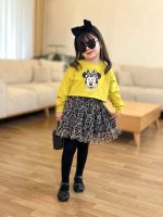 Cropped skirt for girls from 3 years to 9 years