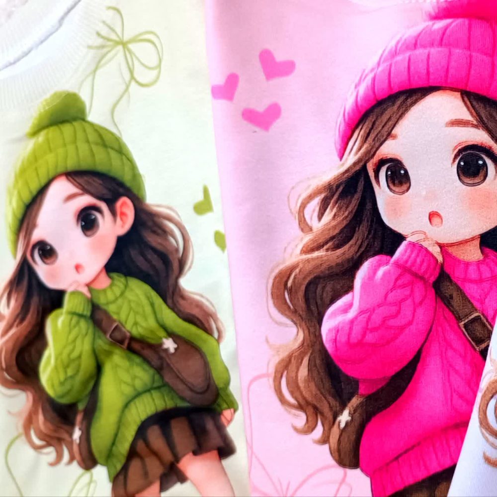 Girls' and boys' blouses suitable for ages 2 to 9 years