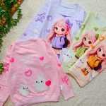 Girls' and boys' blouses suitable for ages 2 to 9 years