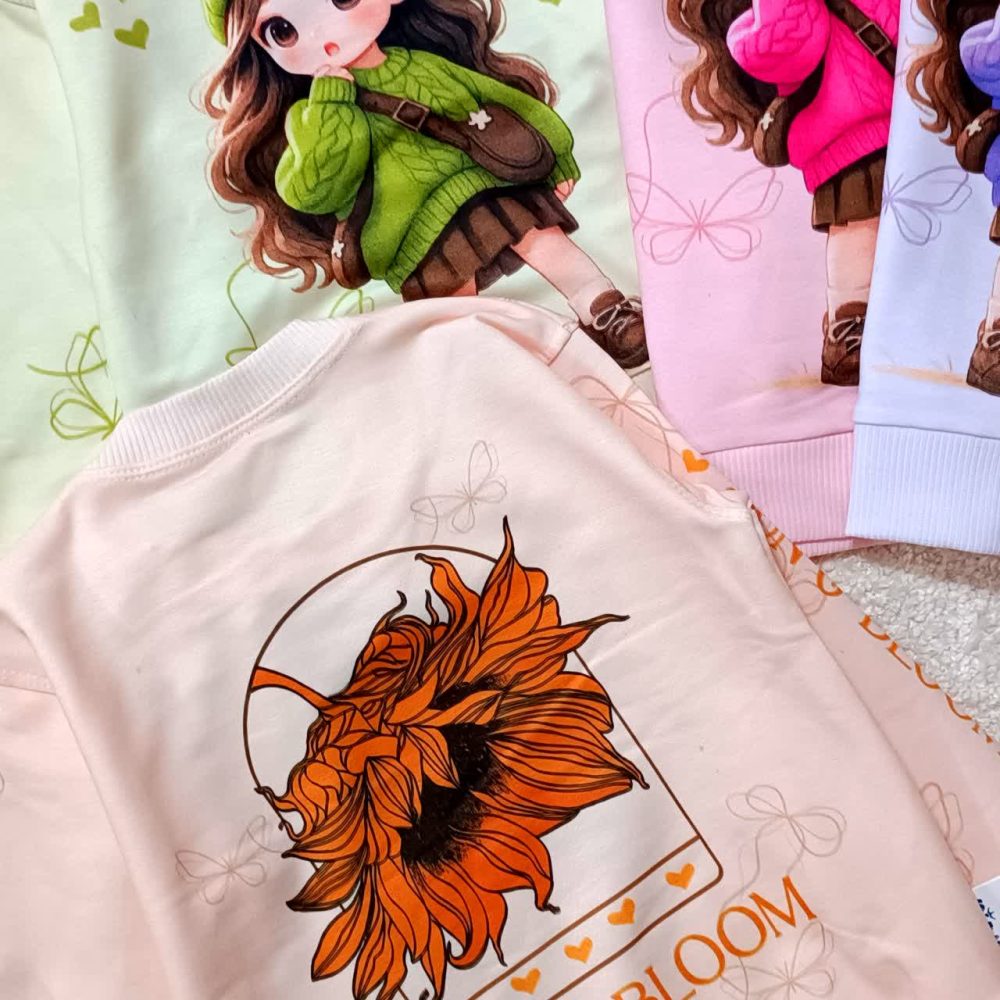 Girls' and boys' blouses suitable for ages 2 to 9 years