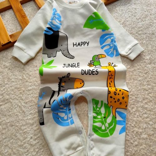 Girls' and boys' jumpsuits from 6 months to 36 months