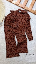 Girls' blouse and pants suitable for 2 to 7 years old