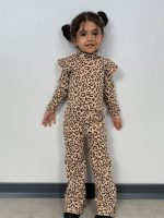 Girls' blouse and pants suitable for 2 to 7 years old