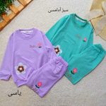 Girls' blouse and pants suitable for ages 2 to 6 years