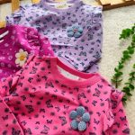 Girls' blouse suitable for ages 2 to 9 years