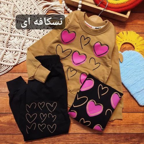 بلوز شلوار قلب لیا