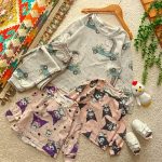 Girls' blouses and pants from sizes 35 to 55