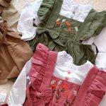 Girls' shirt suitable for 2 to 7 years old