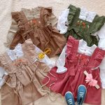 Girls' shirt suitable for 2 to 7 years old