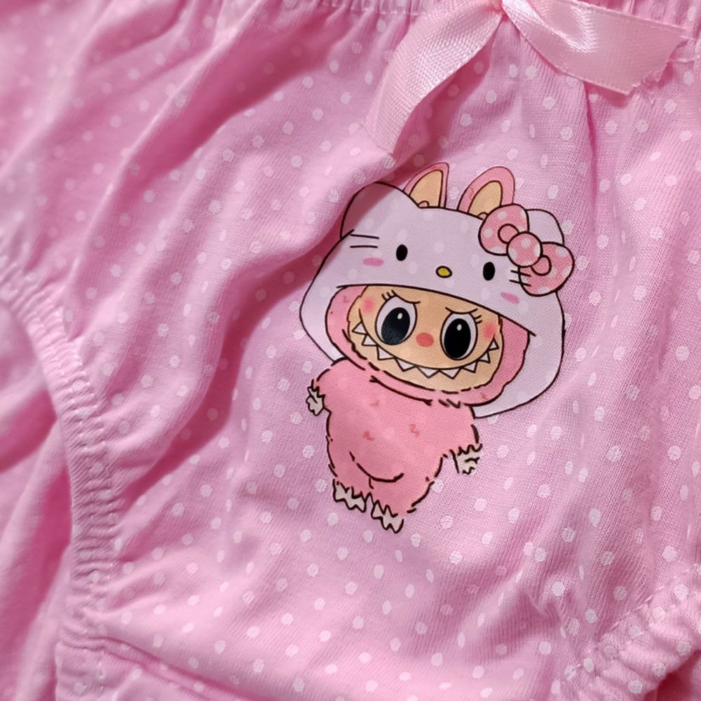 Girls' shorts suitable for ages 2 to 8 years