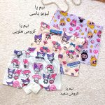 Girls' shorts suitable for ages 2 to 8 years