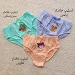 Girls' shorts suitable for ages 2 to 8 years
