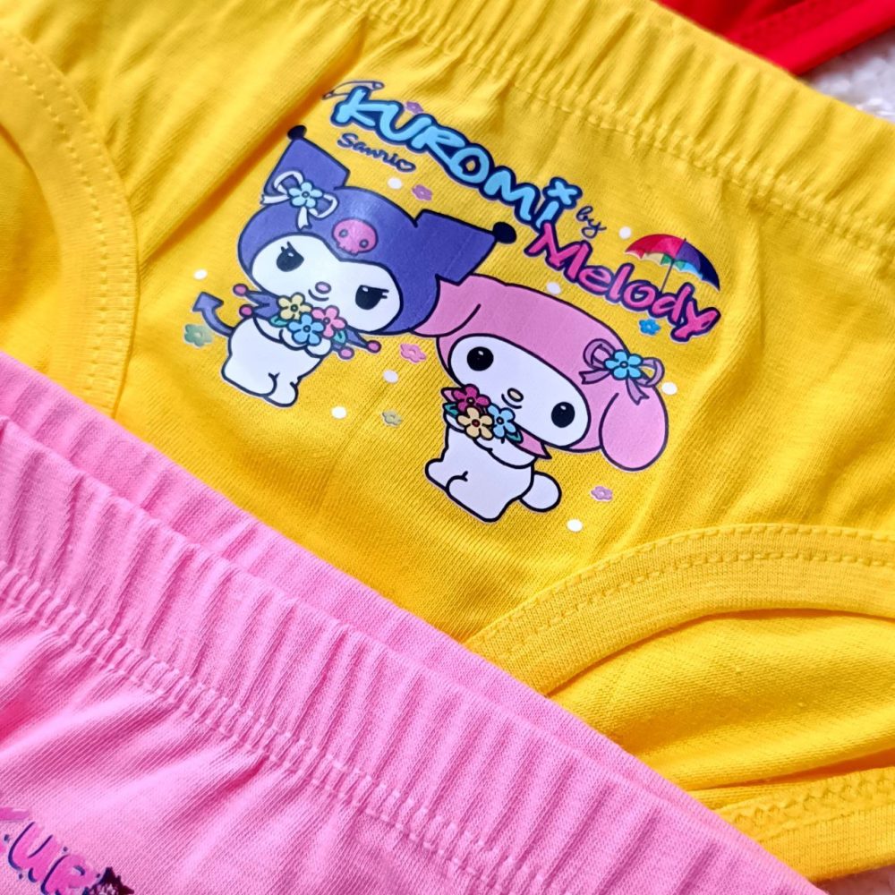 Girls' shorts suitable for ages 2 to 8 years