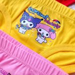 Girls' shorts suitable for ages 2 to 8 years
