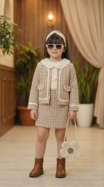 Girls' skirt suit from 4 years to 10 years