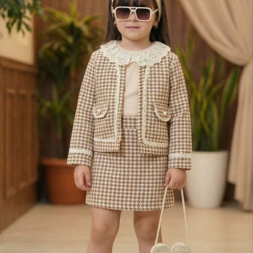 Girls' skirt suit from 4 years to 10 years