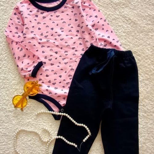 Girls' sweatshirts and pants from 6 months to 36 months