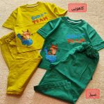 Boys' T-shirts and shorts, size 45 and size 50
